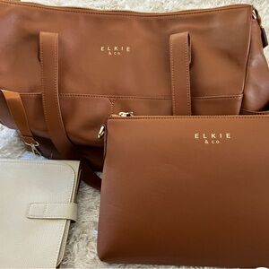 Brown Baby Bag Set